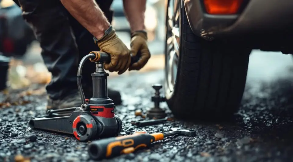 Flat Tire Change Service Garner